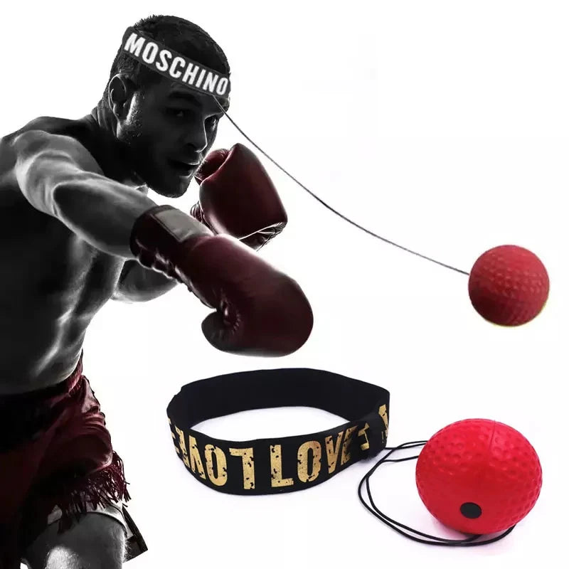 Boxing Reflex Ball Gear with Headband